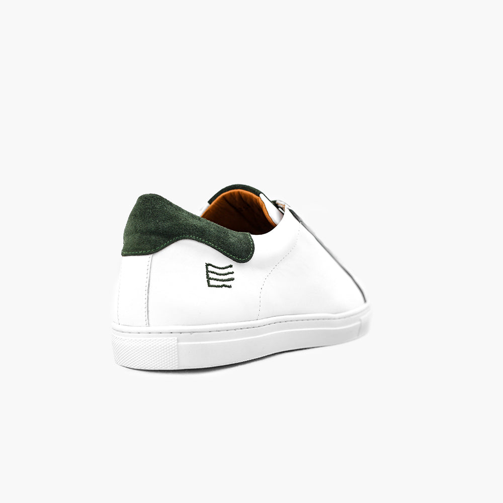Sneaker kakhi blanc homme confort ergonomie